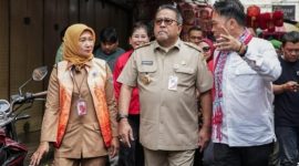 Walikota Jakarta Barat Dampingi Wagub DKI Tinjau Persiapan Imlek 2026
