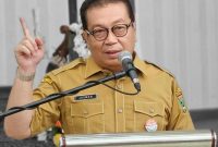 Penjabat Sekretaris Daerah Kabupaten Dharmasraya, Drs. Jasman Dt Bandaro Bendang, MM