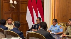 Presiden Prabowo Subianto menerima kunjungan delegasi Republik Islam Pakistan di Istana Merdeka (Foto.Istw)