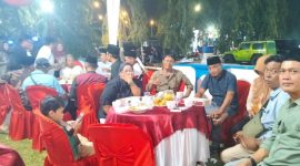 Suasana hangat dan penuh keakraban terasa di kediaman Wakil Bupati Dharmasraya, Leli Arni, Selasa (10/3/2026).