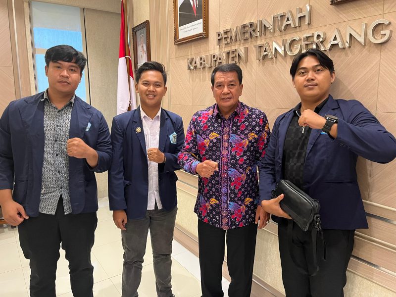 Ketua PC HIKMAHBUDHI Tangerang Selatan, menyampaikan bahwa audiensi ini merupakan bentuk kepedulian generasi muda terhadap daerah asalnya.