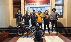 Kurang dari 6 Jam, Satreskrim Polres Dharmasraya Ungkap Kasus Penggelapan Motor.