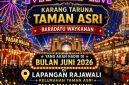 Aktivitas Pasar Malam Taman Asri di Kecamatan Baradatu, Kabupaten Way Kanan, yang masih beroperasi meski adanya Surat Edaran Bupati terkait larangan kegiatan hiburan malam. Kondisi tersebut menuai sorotan dari warga dan aktivis setempat. Foto: Istimewa/Tikampost.id
