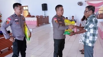 Minggu Kasih dan Gerakan Pangan Murah Digelar di GMIST Jemaat Emaus Bebalang