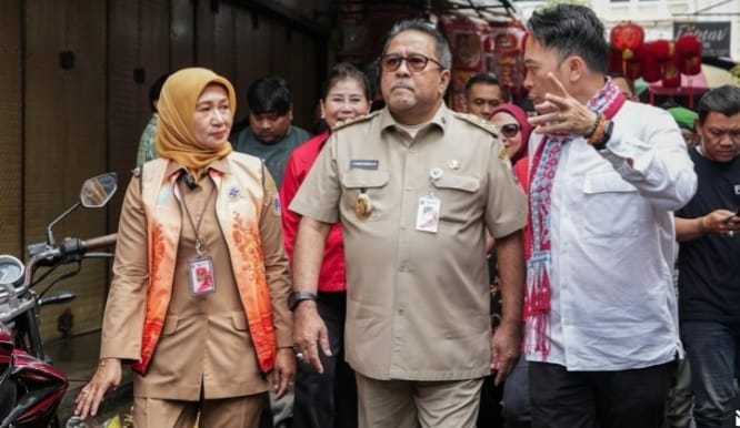 Walikota Jakarta Barat Dampingi Wagub DKI Tinjau Persiapan Imlek 2026