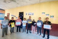 Polsek Koto Baru Salurkan Bansos, Jumat Berbagi ke Panti Asuhan Fastabiqul Khairat