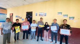 Polsek Koto Baru Salurkan Bansos, Jumat Berbagi ke Panti Asuhan Fastabiqul Khairat