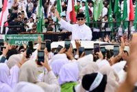 Presiden Prabowo Hadiri Mujahadah Kubro Satu Abad Nahdlatul Ulama (Foto.Istw)
