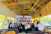 Antusiasme pengurus dan anggota Laskar Anti Narkotika (LAN) Kabupaten Dharmasraya