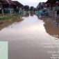 Warga Kampung Sri Menanti, Kecamatan Negara Batin, Kabupaten Way Kanan, kembali dilanda banjir
