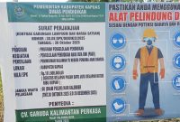 Pekerjaan timbunan halaman TK Negeri Tunas Bangsa di Kelurahan Pulau Kupang