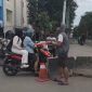 Tangkapan layar video viral Aksi Buka Barrier di kota tua Jakarta Barat (Istw.IG)