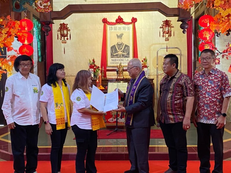 Pengurus Majelis Agama Khonghucu Indonesia (Makin) Kabupaten Tuban, Jawa Timur, periode 2026–2030 resmi dilantik