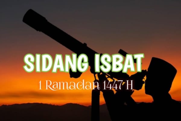  Pemerintah melalui Kementerian Agama (Kemenag) dijadwalkan menggelar sidang isbat awal Ramadan 1447 Hijriah. hari ini Selasa, (17/2/2026),