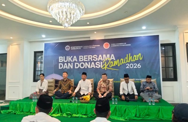 Sarbumusi Gelar Buka Puasa Bersama dan Salurkan 1.000 Paket Bantuan untuk Pekerja Rentan dan Anak Yatim di Gedung PBNU