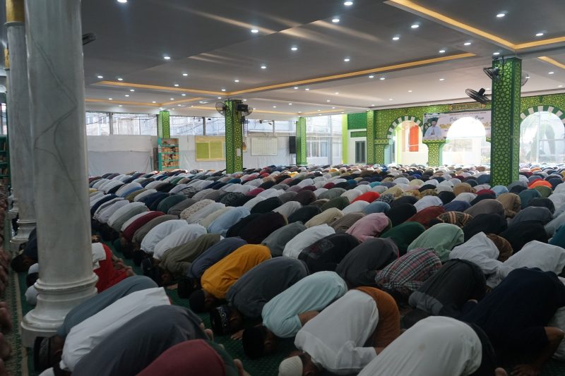 Khidmat dan Penuh, Kebersamaan, Lapas Kelas I Medan, Gelar Sholat Idul Fitri 1447 H,breaking news