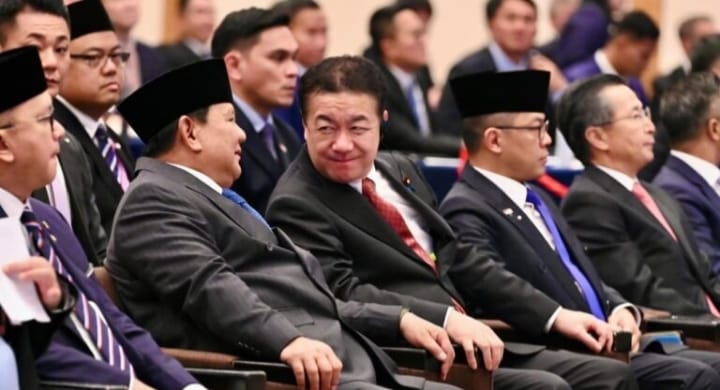 Presiden Prabowo Subianto menghadiri Forum Bisnis Indonesia-Jepang. (Foto: Istw)