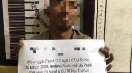 Pengedar Sabu Asal Jambi Diringkus Satresnarkoba Polres Dharmasraya