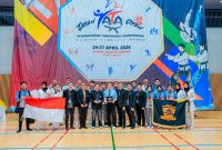 Bripda Muhammad Rizky Prasetya kembali mengharumkan nama Indonesia di kancah internasional. Personel Polres Pesisir Barat ini sukses meraih tiga medali emas dalam ajang The 22nd WATA Open Taekwondo International Championship 2026 di Ohama Arena, Osaka, Jepang