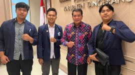 Ketua PC HIKMAHBUDHI Tangerang Selatan, menyampaikan bahwa audiensi ini merupakan bentuk kepedulian generasi muda terhadap daerah asalnya.