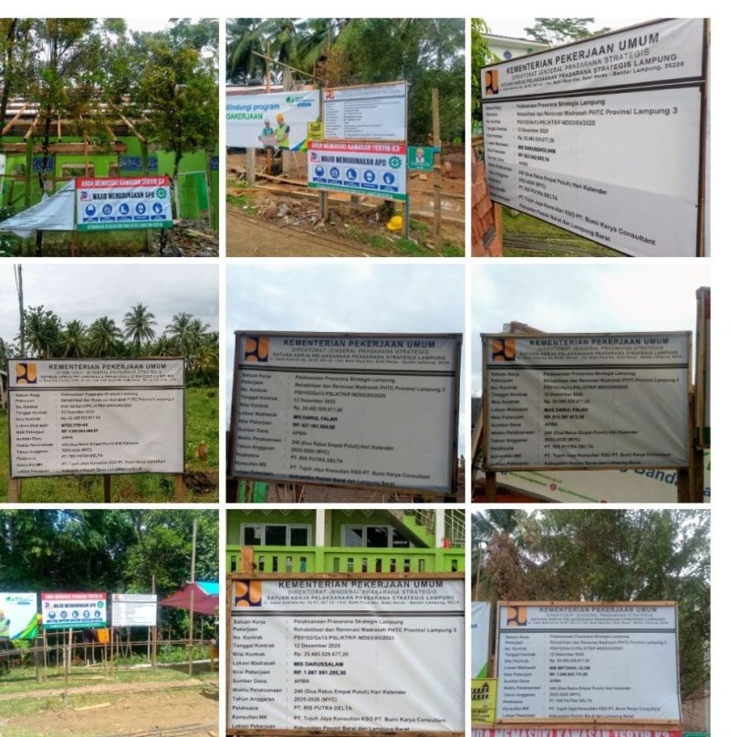 Mengungkap Tabir Proyek PHTC Madrasah Rp25 Miliar di Pesisir Barat: Dugaan Penyimpangan, Minim Pengawasan, dan Ancaman Mutu Pendidikan
