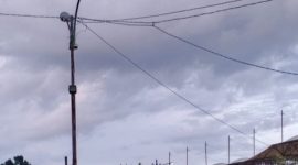 Foto Lampu PJU yang padam di Desa Bereng (Dok.Tikampost/Romi)