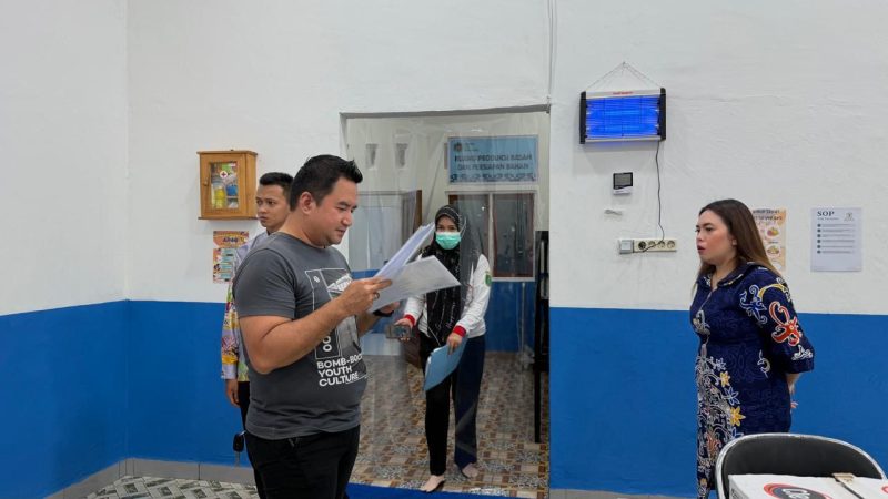 SPPG Petuk Liti Ajukan Sertifikat Laik Higiene Sanitasi, Dinkes Pulang Pisau Lakukan Uji Sampel