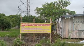 Tower Telekomunikasi Diprotes Warga, Dugaan Minim Sosialisasi di Teluk Palinget Mencuat