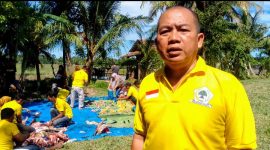 DPD Partai Golkar Pesibar Tebar Kepedulian Lewat Kurban, Sembelih Satu Ekor Sapi untuk Kader dan Masyarakat