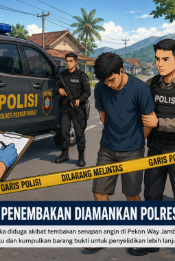Warga Way Jambu Terluka Diduga Akibat Tembakan Senapan Angin, Satu Orang Diamankan