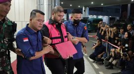 Jaksa Agung Muda menetapkan dan menahan seorang tersangka berinisial GHS
