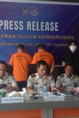 Imigrasi Tahuna: Informasi Terkait Dua WNA China Masih Tahap Penyelidikan