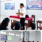 Kepala Dinkesda Kabupaten Kepulauan Sangihe, dr. Handry Pasandaran, ME, memberikan materi saat Pelatihan Kader Program SANTER-TB di Tahuna. Program ini menjadi salah satu strategi percepatan eliminasi Tuberkulosis (TBC) di Sangihe menuju target nasional tahun 2030. (Foto: Istimewa)