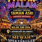 Aktivitas Pasar Malam Taman Asri di Kecamatan Baradatu, Kabupaten Way Kanan, yang masih beroperasi meski adanya Surat Edaran Bupati terkait larangan kegiatan hiburan malam. Kondisi tersebut menuai sorotan dari warga dan aktivis setempat. Foto: Istimewa/Tikampost.id