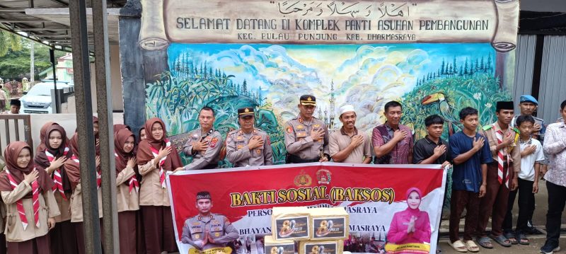 Tikampost, Dharmasraya, Polres Dharmasraya, Hari Bhayangkara 80, Bhakti Sosial, Bansos, Kapolres Dharmasraya, Pulau Punjung, Panti Asuhan, Ponpes Pembangunan, Polri Peduli, Berbagi Untuk Sesama, Sumatera Barat, News Update