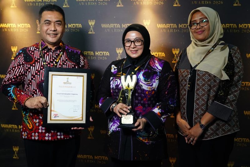 Wabup Tangerang Intan Terima Warta Kota Award 2026, Alex Sibti: Prestasi yang Membanggakan