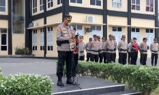Kapolres Dharmasraya Sosialisasikan Commander Wish Kapolda Sumbar, Tekankan Profesionalisme dan Pelayanan Prima