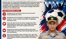 Kapolres Dharmasraya Imbau Masyarakat Rayakan Final Piala Dunia 2026 dengan Aman, Tertib, dan Sportif