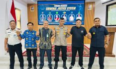 Kapolres Dharmasraya Satukan Persepsi Aparat Penegak Hukum Hadapi Implementasi KUHAP Baru.