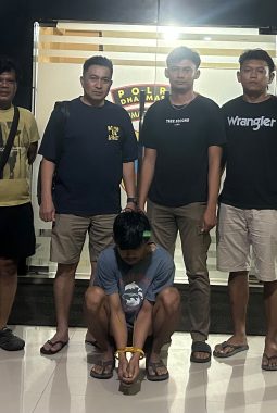 Polres Dharmasraya Amankan Terduga Pelaku Persetubuhan terhadap Anak.