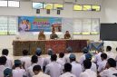 Satlantas Polres Dharmasraya menggelar kegiatan sosialisasi dan edukasi di sejumlah sekolah di Kabupaten Dharmasraya