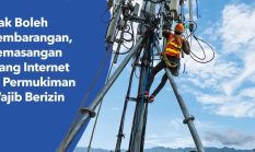 Pemasangan Tiang WiFi Star Conek di Ngambur Dipersoalkan, Warga Sebut Tak Ada Izin Pemilik Lahan