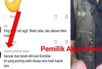 Tangkapan layar unggahan di media sosial yang menampilkan komentar warganet terkait dugaan persoalan lahan dan tudingan terhadap pihak tertentu. Konten tersebut menjadi sorotan publik dan memicu beragam tanggapan di ruang digital. Kebenaran isi unggahan masih perlu diverifikasi sesuai fakta dan ketentuan hukum yang berlaku.
Foto: Tangkapan layar media sosial/Dok. Tikampost.id.