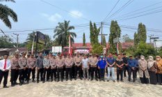 Polres Dharmasraya Perkuat Kesiapan Satgas Anti Karhutla, Libatkan Komunitas Trail.