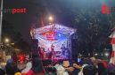 Semangat memperingati Hari Ulang Tahun (HUT) ke-81 Kemerdekaan Republik Indonesia, Ketua RW 010  Kelurahan kapuk ,Edi Susanto, menggelar hiburan dangdut.
