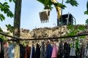 Foto aktivitas Proyek Pengurukan yang diduga sengaja menguruk tempat tinggal warga di Lebak, Banten 