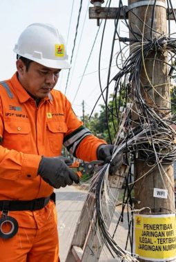 PLN Tegaskan Tiang Listrik Tidak Dapat Digunakan untuk Jaringan Internet Tanpa Izin