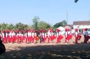 Sejumlah peserta Paskibra dari berbagai sekolah di Kecamatan Panti, Kabupaten Jember, mengikuti latihan baris-berbaris di Lapangan Algopuro, Rabu (12/8/2026). Latihan tersebut merupakan bagian dari persiapan menyambut upacara peringatan HUT ke-81 Kemerdekaan Republik Indonesia pada 17 Agustus 2026.