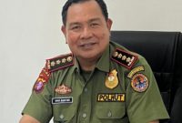 Keterangan: Kepala UPT KPHL Kapuas Kahayan, Mico Duwiter, S.Hut., M.Si., saat menyampaikan keterangan terkait upaya penanganan kebakaran hutan dan lahan (karhutla) di wilayah Desa Katunjung, Kecamatan Mantangai, Kabupaten Kapuas, Kalimantan Tengah.