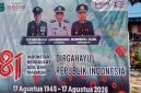 Upacara peringatan HUT ke-81 Kemerdekaan Republik Indonesia di Kecamatan Kapuas Barat, Kabupaten Kapuas, Kalimantan Tengah, Senin (17/8/2026). Tampak dalam foto Danramil 1011-07 Kapuas Barat, Camat Kapuas Barat, dan Kapolsek Kapuas Barat dalam rangkaian peringatan kemerdekaan.